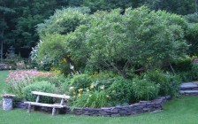 A Landscaped Garden in Bearsville NY