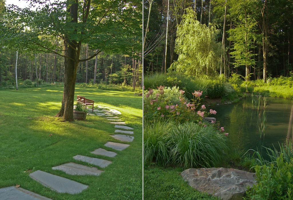 Hudson Valley Garden and Pond Planting