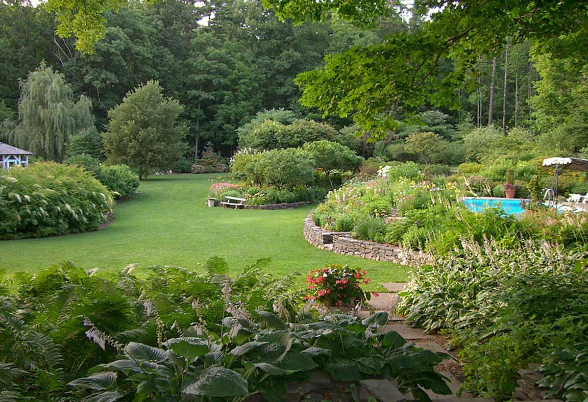 A Garden in Bearsville NY in Mid-Summer