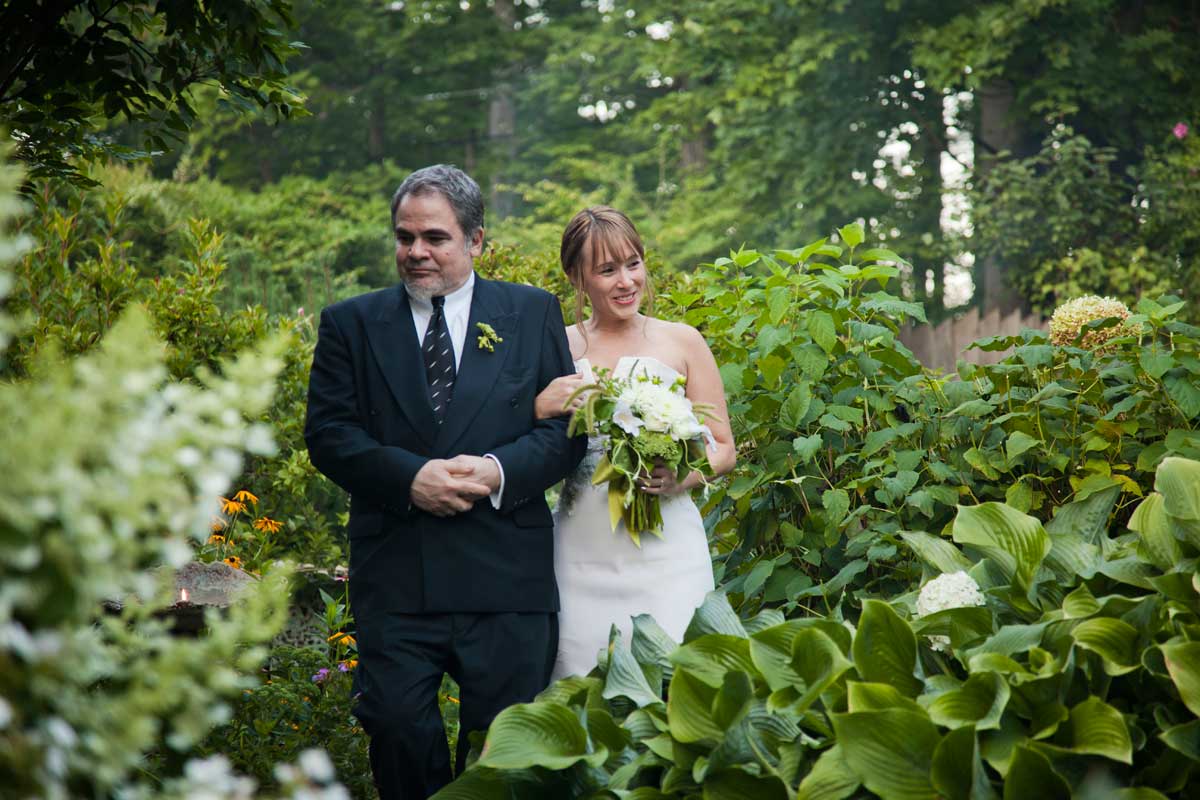 Wedding in the Garden – Hudson Valley, NY